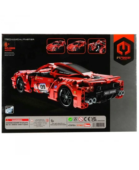 SÜPER ARABA KIRMIZI LEGO 437 PARÇA