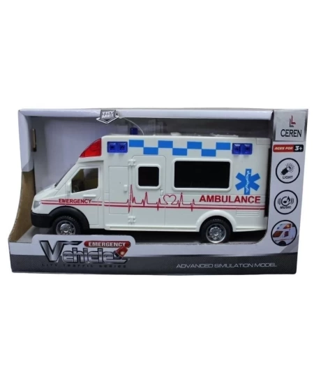 SÜRTMELİ IŞIKLI PİLLİ VE SESLİ ARABALAR