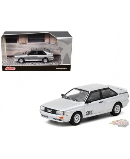 TARMAC WORKS 1/64 AUDİ QUATTRO SİLVER - SCHUCO X