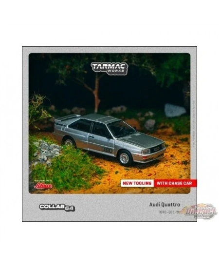 TARMAC WORKS 1/64 AUDİ QUATTRO SİLVER - SCHUCO X