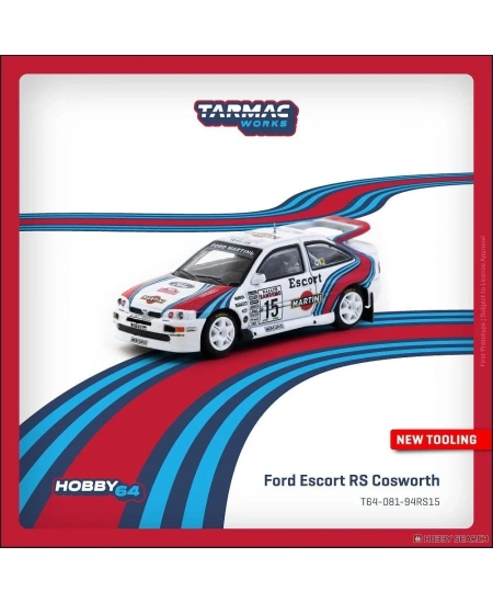 TARMAC WORKS 1/64 FORD ESCORT RS COSWORTH WRC RALL
