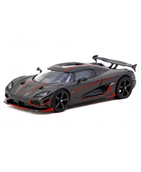 TARMAC WORKS 1/64 KOENİGSEGG AGERA RS BLACK CARBON
