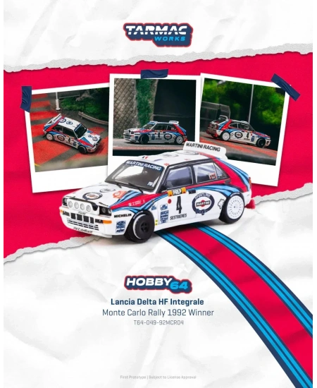 TARMAC WORKS 1/64 LANCİA DELTA HF INTEGRALE MONTE