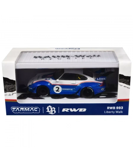 TARMAC WORKS 1/64 RWB 993 LİBERTY WALK WİTH CONTAİ