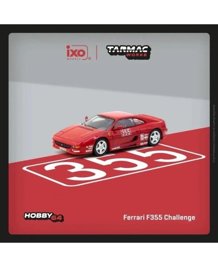 TARMAC WORKS X İXO MODELS 1/64 FERRARİ F355 CHALLE