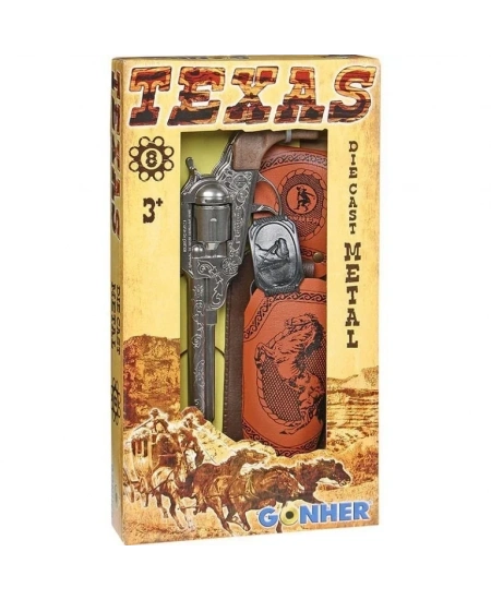 TEKSAS ROVELVER 8Lİ TABANCA SETİ