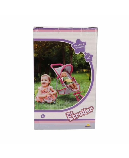 TENTELİ METAL PUSET PEMBE GRİ