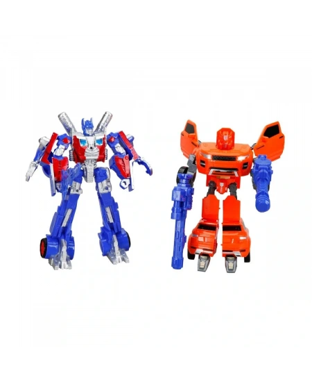 TRANSFORMER ROBOT 2Lİ IŞIKLI B/O