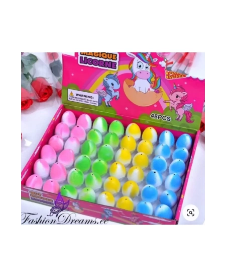UNICORN YUMURTASI ORTA BOY 48Lİ