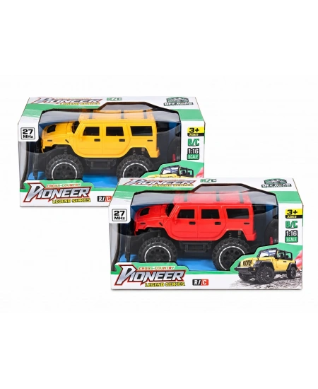 UZAKTAN KUMANDALI 1/16 ŞARJLI JEEP