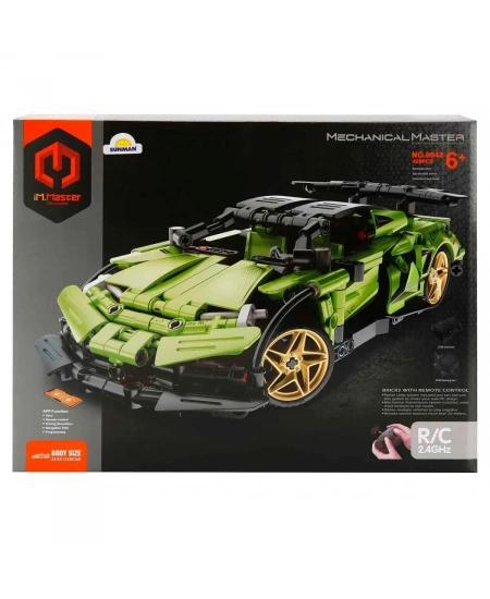 UZAKTAN KUMANDALI SÜPER ARABA YEŞİL LEGO 429 PARÇA