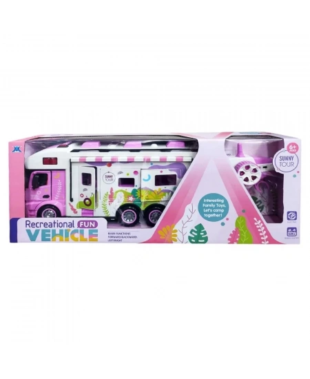 UZKAKTAN KUMANDALI PEMBE KARAVAN