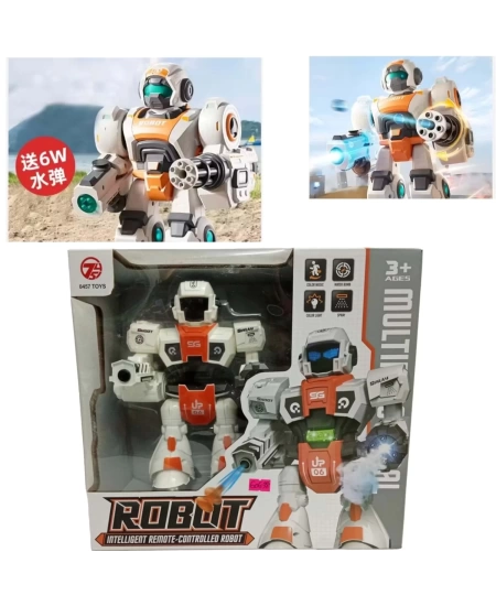VANTUZ VE DUMAN ATAN UZAKTAN KUMANDALI ROBOT