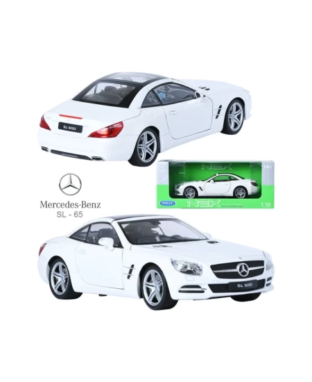 WELLY 1/18 MERCEDES BENZ SL500 HARD
