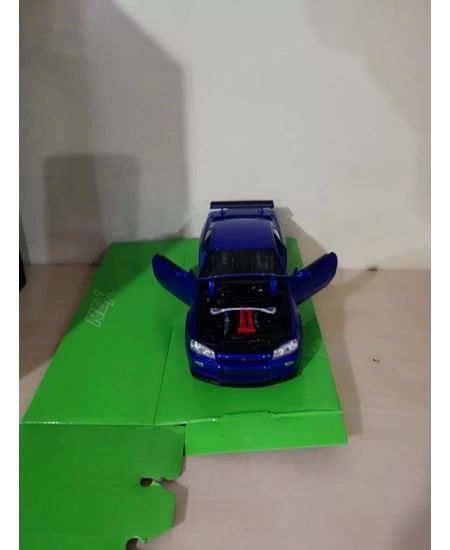 WELLY 1/24 NISSAN SKYLINE GT-R R34 24108W