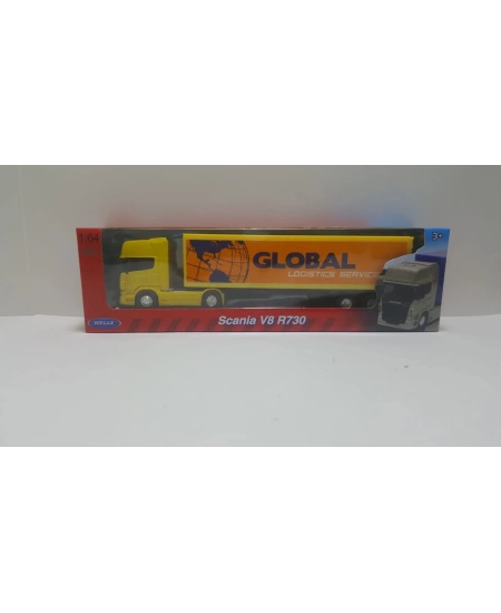 WELLY 1/64 SCANIA R730 TRAILER