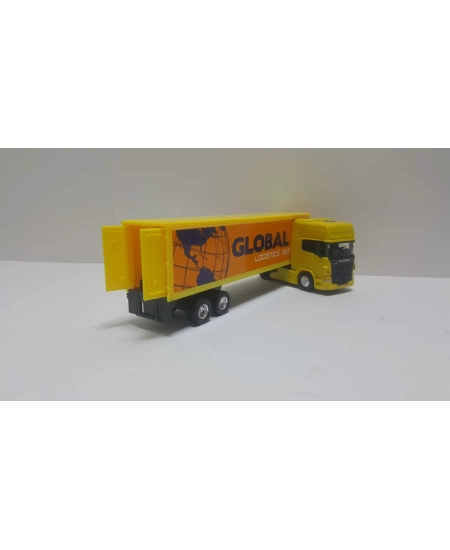 WELLY 1/64 SCANIA R730 TRAILER