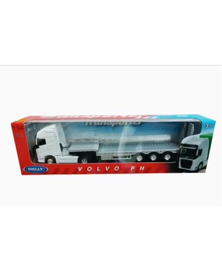 WELLY 1/64 VOLVO FH İŞ MAKİNESİ TAŞIYICISI