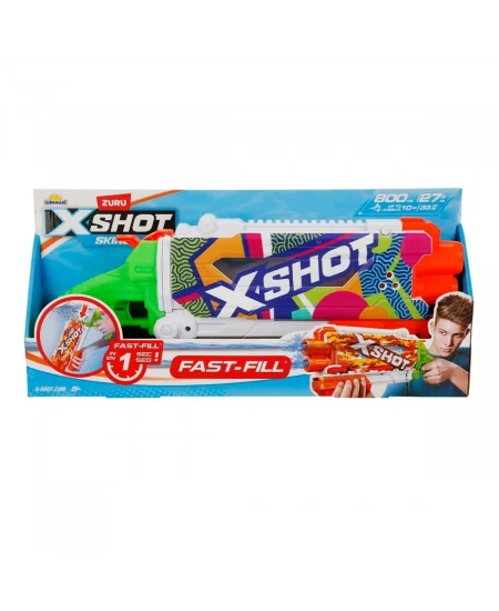 X-SHOT SU TABANCASI FAST FILL SKINS PUMP ACTION
