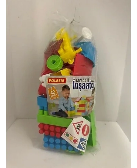 YAPI SETİ İNŞAAT LEGO 42 PARÇA