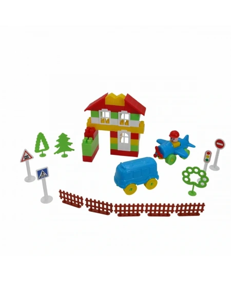 YAPI SETİ İNŞAATÇI 70 PARÇA