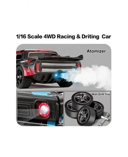 YÜKSEK HIZLI 4 ÇEKER ÇİFT LASTİK DRAG YARIŞ ARABA