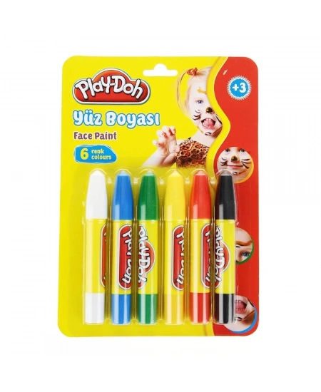 YÜZ BOYASI 6 RENK