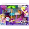 MATTEL POLLY POCKET FLAMİNGO ARABA SU EĞLENCESİ DH