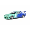 SOLİDO 1/18 NİSSAN SKYLİNE (R34) GT-R 2001 1999