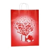 ÇANTA KRAFT BÜKÜM SAPLI K.KALPLER 32*41CM 25Lİ