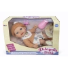 26 CM TAM KAUÇUK BEBEK EMZİK VE BİBERONLU