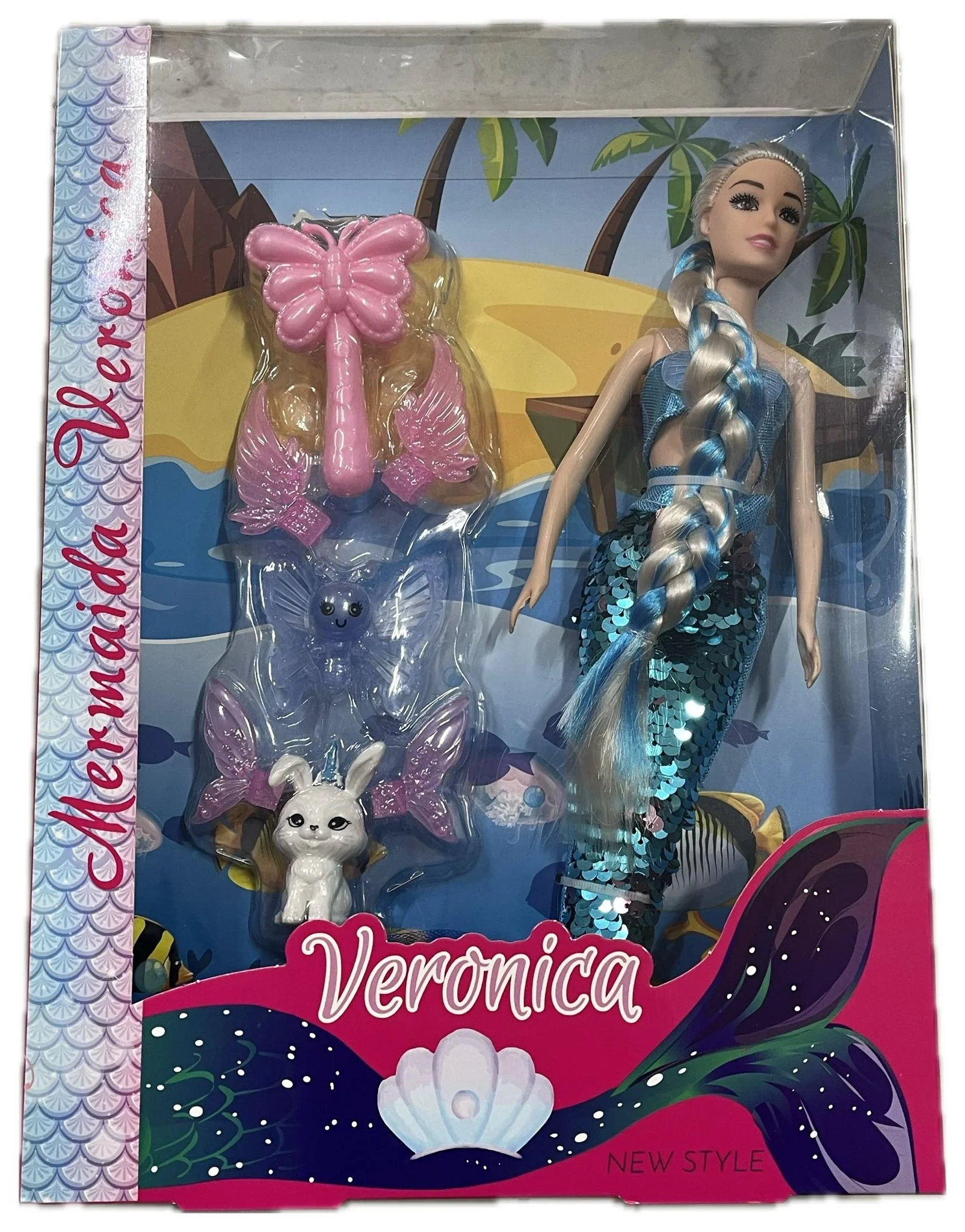 AKSESUARLI DENİZ KIZI BEBEK