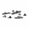 ASKER OYUN SET JET/GEMİ/UÇAK GEMİSİ 9 PARÇA