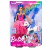BARBIE MAVİ SAÇLI PRENSES BEBEK DHL