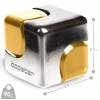BOPSTER FIDGET CUBE SPINNER SILVER & GOLD