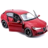 BURAGO 1/24 (A) ALFA ROMEO STELVIO KIRMIZI