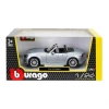 BURAGO 1/24 (A) FIAT 124 SPIDER GRİ