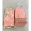 ÇANTA KRAFT BÜKÜM SAPLI PEMBE 12*15 12Lİ
