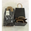 ÇANTA KRAFT BÜKÜM SAPLI SİYAH 12*15 12Lİ
