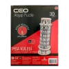 CEO 3D AHŞAP PUZZLE BASKILI 24LÜ STD DHL