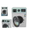 EV ALETİ ÇAMAŞIR MAKİNESİ SESLİ IŞIKLI AÇIK YEŞİL