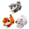 JUMBO PELUŞ MİYAVLAYAN YATAN KEDİ 30CM