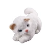 JUMBO PELUŞ MİYAVLAYAN YATAN KEDİ 30CM