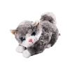 JUMBO PELUŞ MİYAVLAYAN YATAN KEDİ 30CM