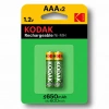 KODAK 2 ADET 650 MAH Nİ-MH İNCE PİL