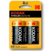 KODAK 2 ADET XTRALİFE ALKALİN BÜYÜK PİL-D