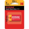 KODAK ÇİNKO KARBON 9V BLİSTER