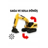 KUMANDALI ALAŞIM İNŞAAT ARACI EKSKAVATÖR