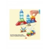LEARNİNG FUN MANYETİK STEM OYUNCAK 128 PARÇA - Dİ