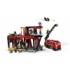 LEGO FIRE STATION W FIRE TRUCK DHL